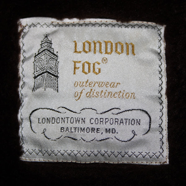 London Fog Sz S? Classic Tan Brown Lined Faux Fur Hooded Pockets Jacket