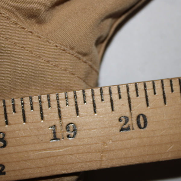 London Fog Sz S? Classic Tan Brown Lined Faux Fur Hooded Pockets Jacket