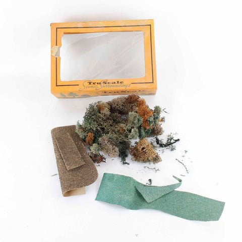 True Scale Scenic Surroundings Life-Like Mini Trees Shrubs 0602/115 Liken