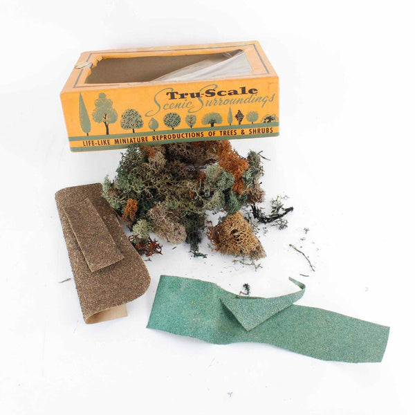 True Scale Scenic Surroundings Life-Like Mini Trees Shrubs 0602/115 Liken