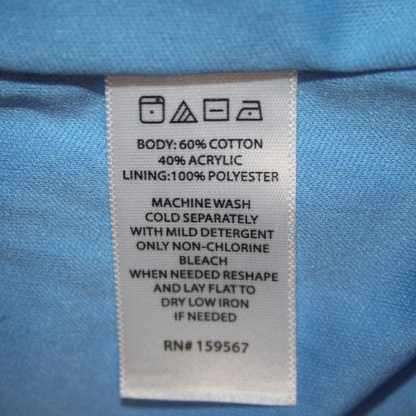 Willow & Wind Dress NEW Sz XS Blue White Open Knit Lined Cotton Acrylic Poly