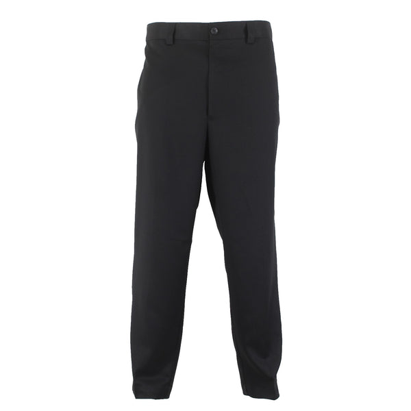 Oak Hill Pant NEW $65 Sz 42 x 28 Black Flat Front Mircofiber 100% Polyester Pant