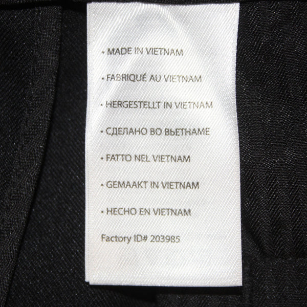 Oak Hill Pant NEW $65 Sz 42 x 28 Black Flat Front Mircofiber 100% Polyester Pant