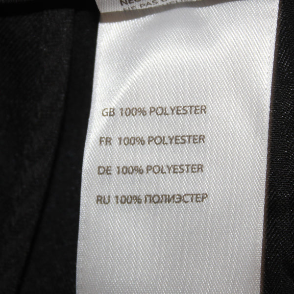 Oak Hill Pant NEW $65 Sz 42 x 28 Black Flat Front Mircofiber 100% Polyester Pant