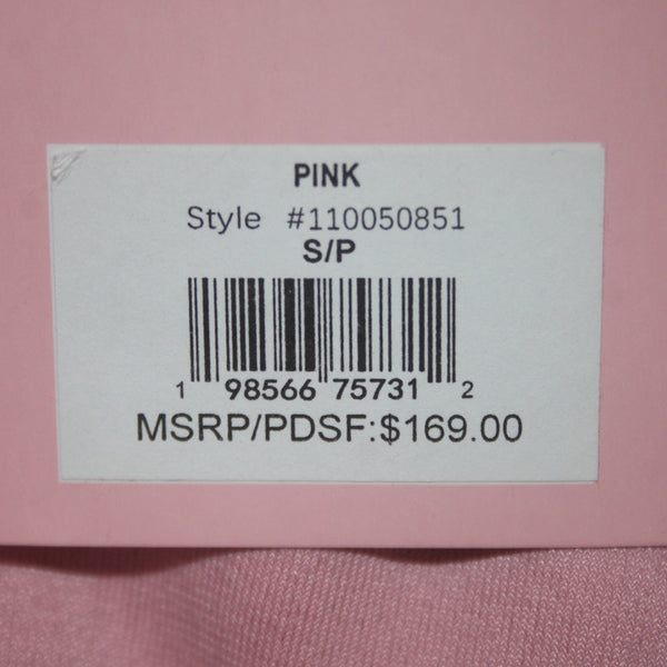 Juicy Couture Pant NEW $169 Sz S x 31 Pink Silver Velour Rhinestone Poly Spandex