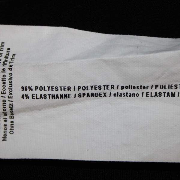 Joseph Ribkoff Pant Sz 16 x 29 Black Silver Rhinestones Animal Print Poly Pant