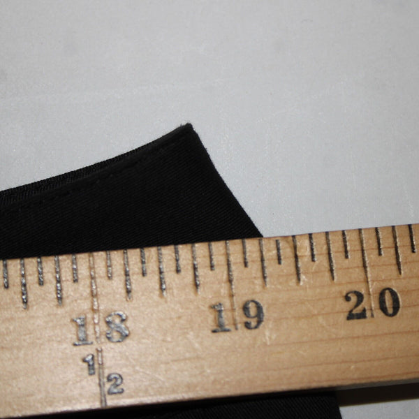 Caslon NEW $68 Sz 16W x 32 Black Faux Pockets Straight Cotton Spandex Pant