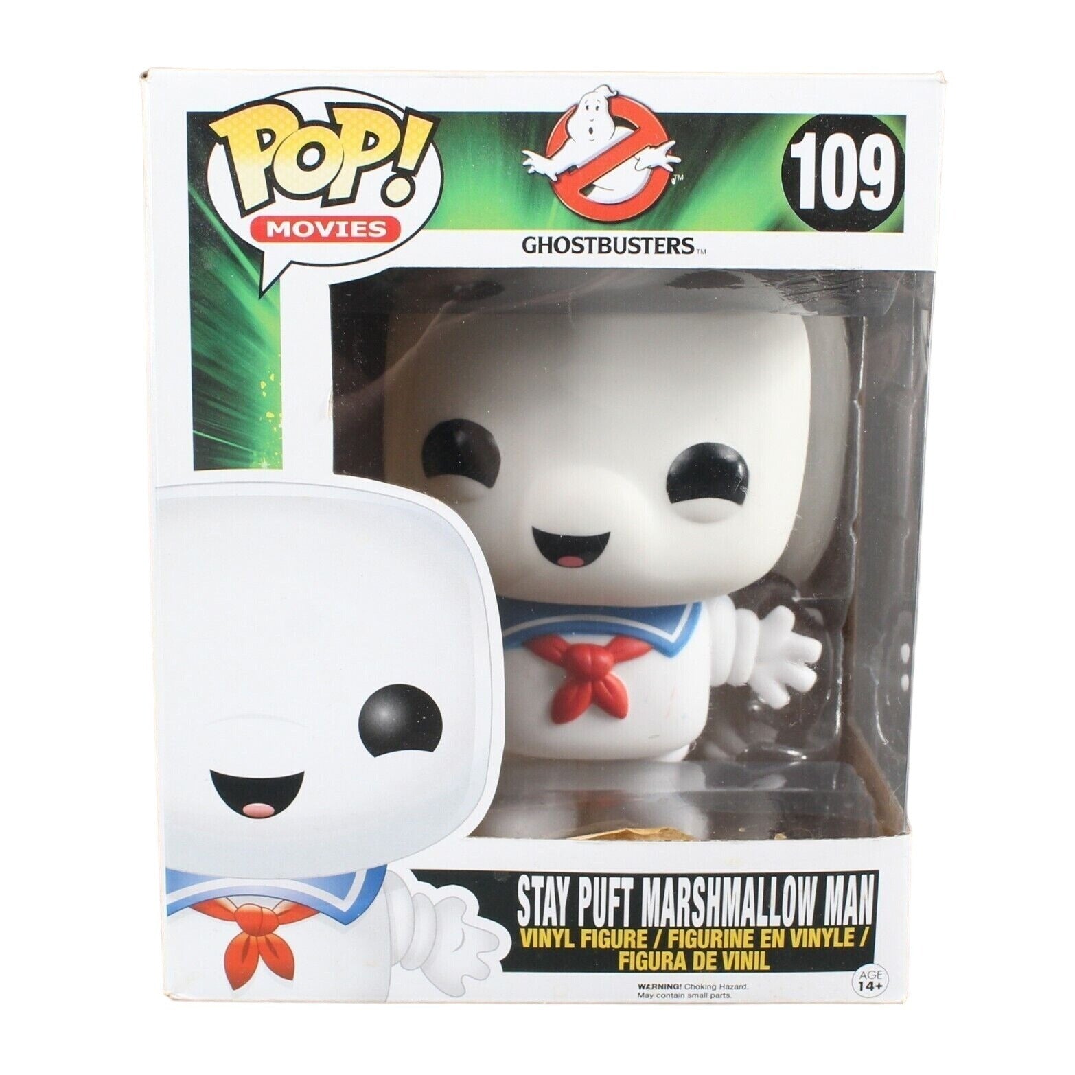 Funko POP Ghostbusters #109 Stay Puft 6" Marshmallow Man Vinyl Figure