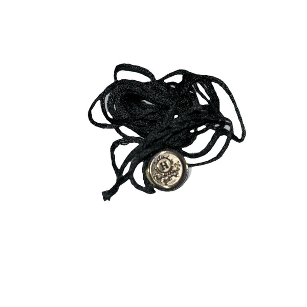 Hermes Paris Charcoal Thread And Button Repair Kit