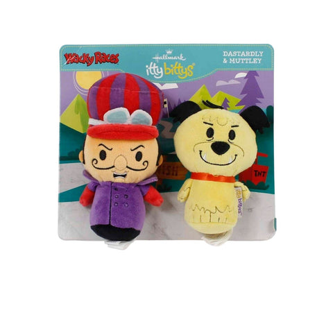 Hallmark Itty Bittys Wacky Races Dastardly & Muttley Plush Dolls