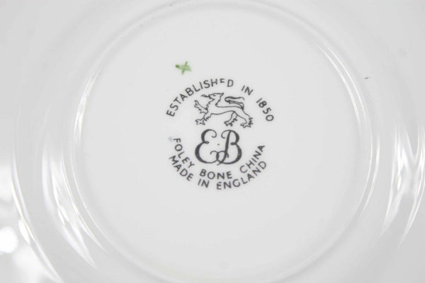 Foley EB 1850 Bone China England 4019 Tea Cup Saucer Plate Set