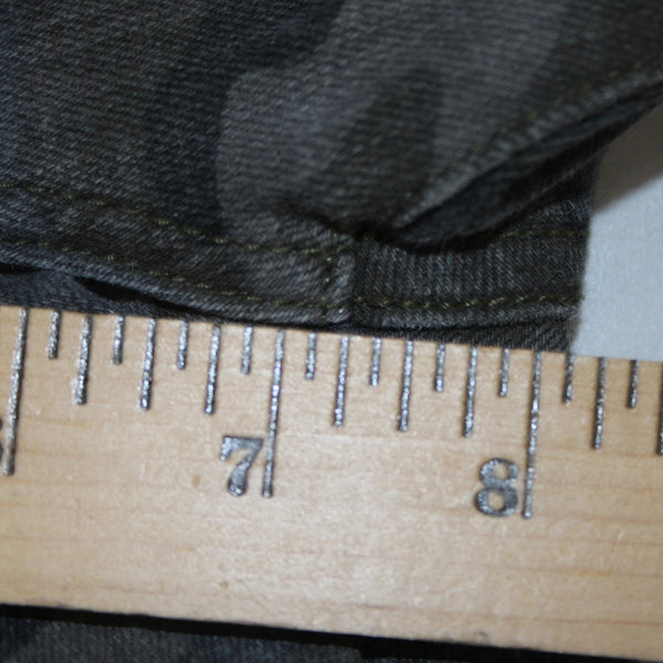 Etienne Marcel Jeans Sz 26 x 28 Charcoal MultiColor Camo Skinny Cotton Poly Jean