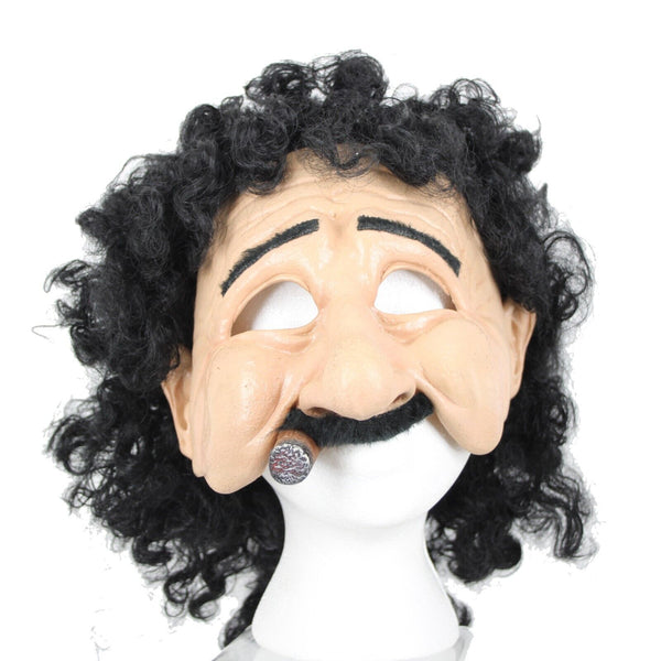 Something Studio 1990 BSS Man W/Cigar Latex Painted Full Head Halloween Mask