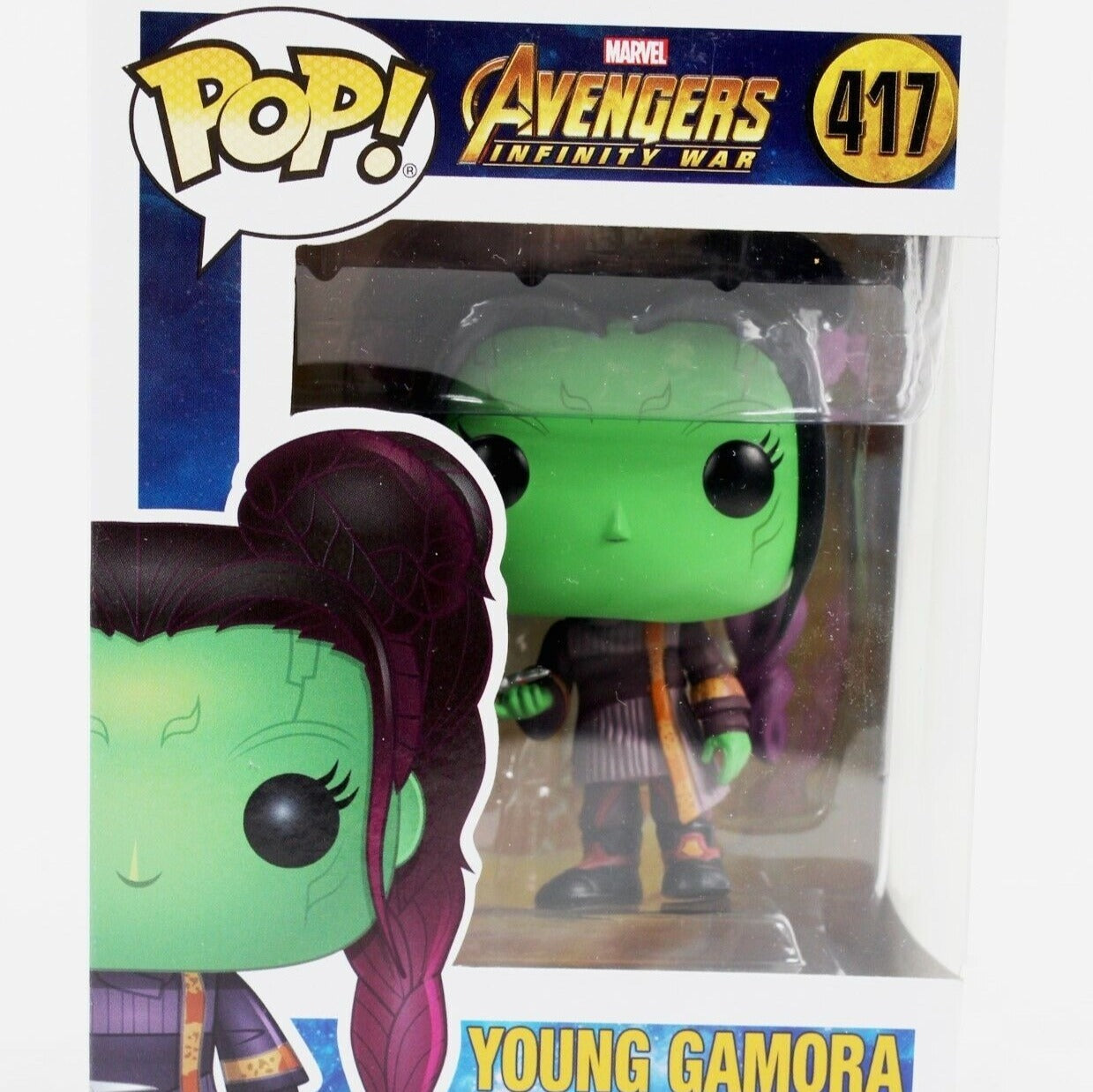 Funko Pop Avengers Infinity War 417 Young Gamora 4" Bobble Head Collectible