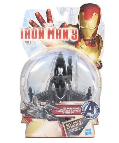 Hasbro Marvel Iron Man 3 War Machine Motorized Battle Charger Figure