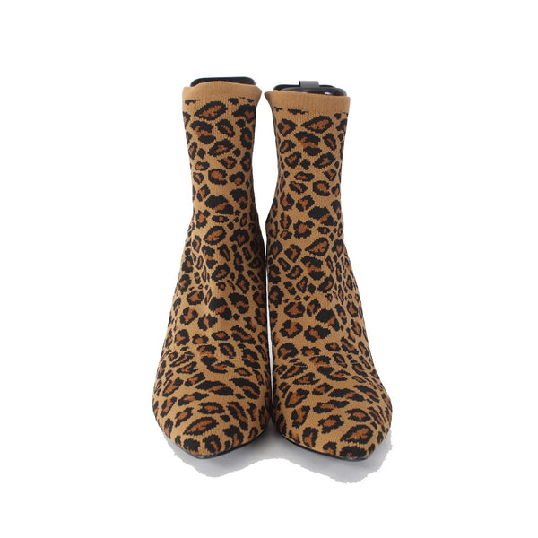 Cushion Aire Boots Sz 9.5 M Memory Foam Ankle Slip On  Fabric 3.5" AS IS Boots