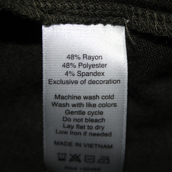 Market Spruce NEW Marven Sz L Olive Green Elbow Patch Rayon Polyester Sweater