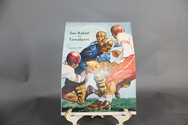 San Rafael Vs Tamalpais November 15, 1946 Football Program