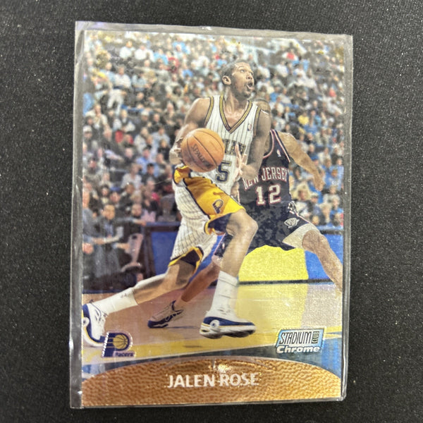 1999-00 Topps Stadium Club Chrome - Jalen Rose #83 Refractor