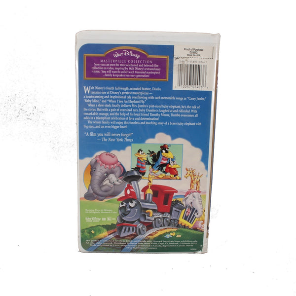 Disney VHS Master Piece Collection Dumbo VHS