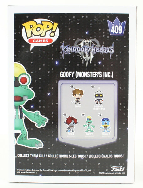 Funko POP Games Kingdom Hearts Goofy Monsters Inc #409 Vinyl Figure