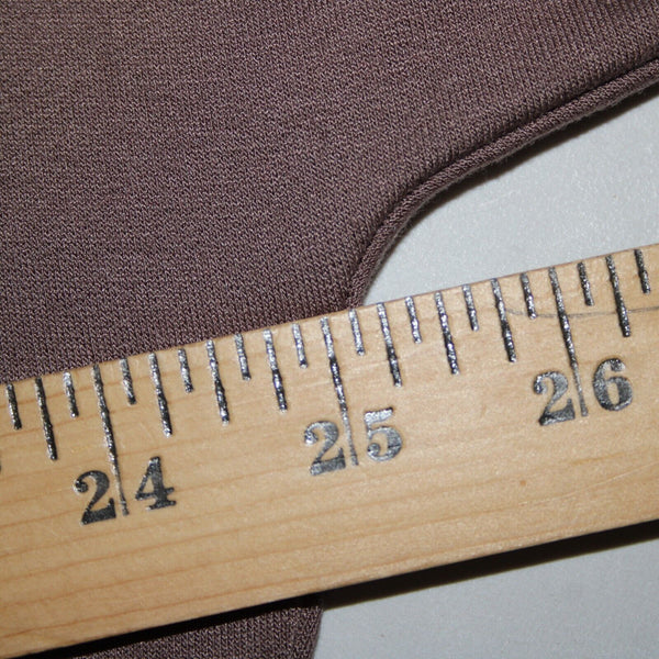 Wishlist NEW $39 Sz S Dusty Brown Asymmetrical Cold Shoulder Rayon Viscose Top