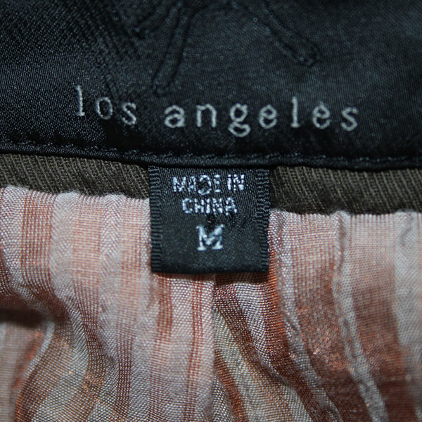 Sanctuary Couture Inspired Sz M Brown Buttons Collared Tencel Rayon Jacket