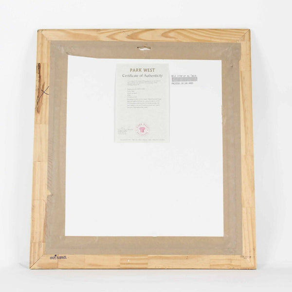 Emile Bellet Interior Au Tapis Signed 380/450 Park West 25 x 23 Framed Print