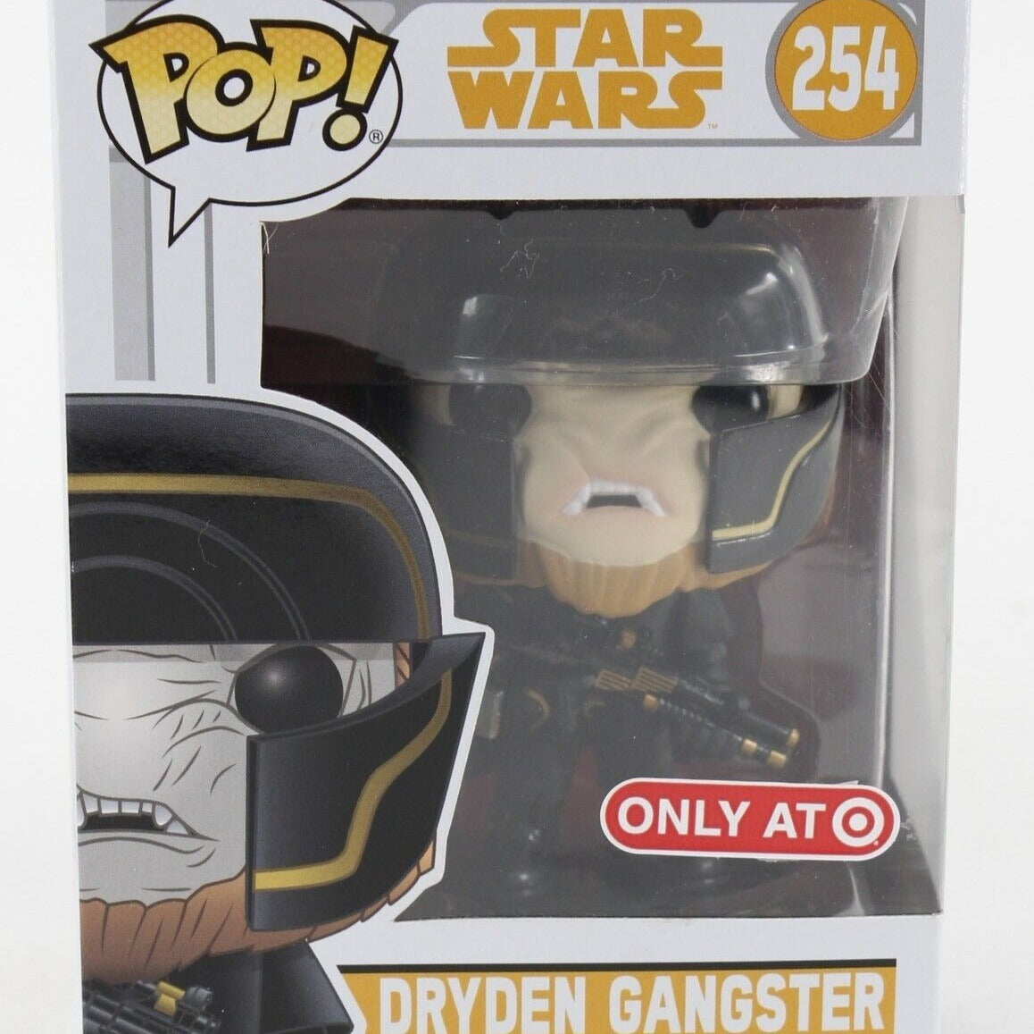 Funko POP Star Wars #254 Dryden Gangster Vinyl Bobble Head Collectible