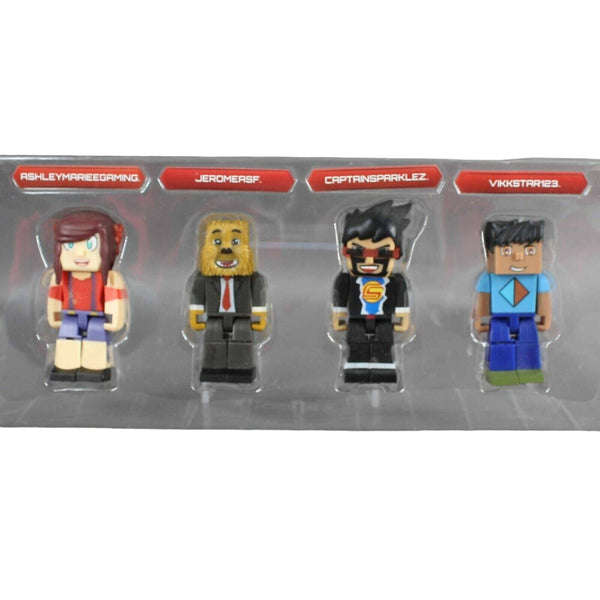 Ashley Mariee Gaming Jeromeasf Capt. Spaklez & Vikstar123 Collectible Figures