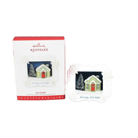 Hallmark Keepsake NEW All Is Cozy Christmas Tree Ornament 724W