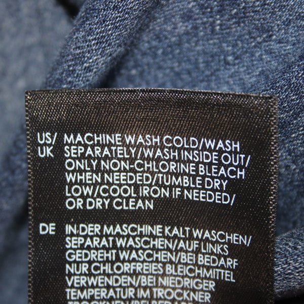 Liverpool Jeans The Skinny Sz 2/26 x 30 Blue Denim Ankle Skinny Poly Elastane