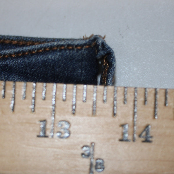 Liverpool Jeans The Skinny Sz 2/26 x 30 Blue Denim Ankle Skinny Poly Elastane