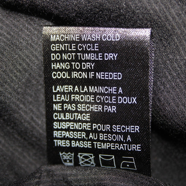 Isda Co NEW $163 Clipped Sz S Black Sheer V Neck Short Sleeve Poly Cotton Top