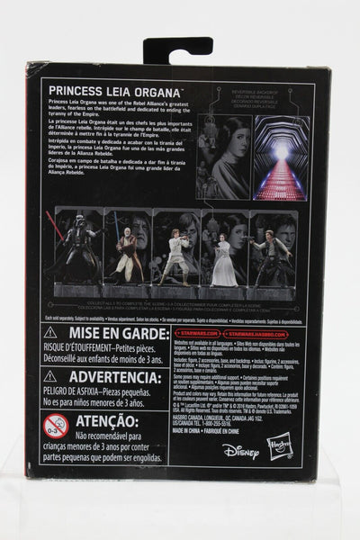 Star Wars 2016 40th The Black Series Princess Leia Organa 4" Figure Collectible