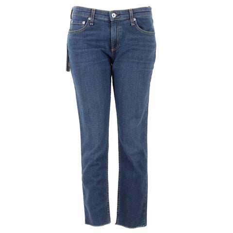 Rag & bone NEW $225 28 x 27 Blue Dre Low Slim Boyfriend Cotton Blend Jean