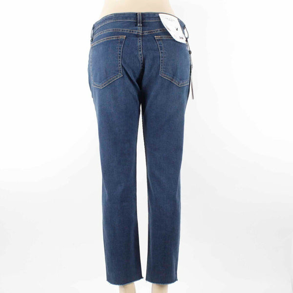 Rag & bone NEW $225 28 x 27 Blue Dre Low Slim Boyfriend Cotton Blend Jean