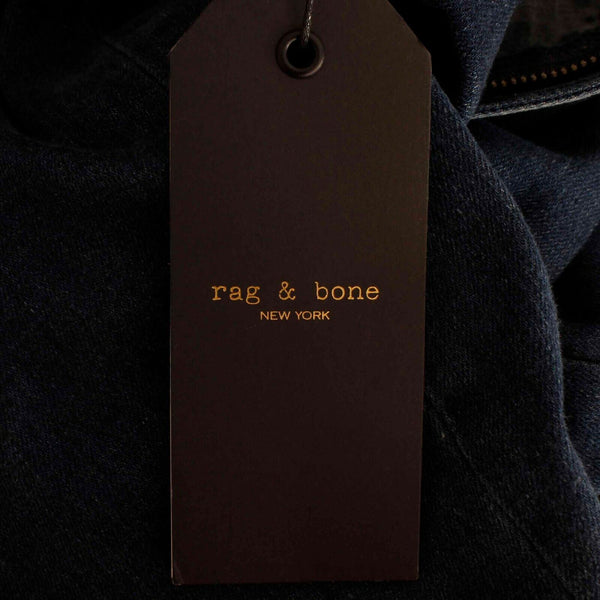 Rag & bone NEW $225 28 x 27 Blue Dre Low Slim Boyfriend Cotton Blend Jean