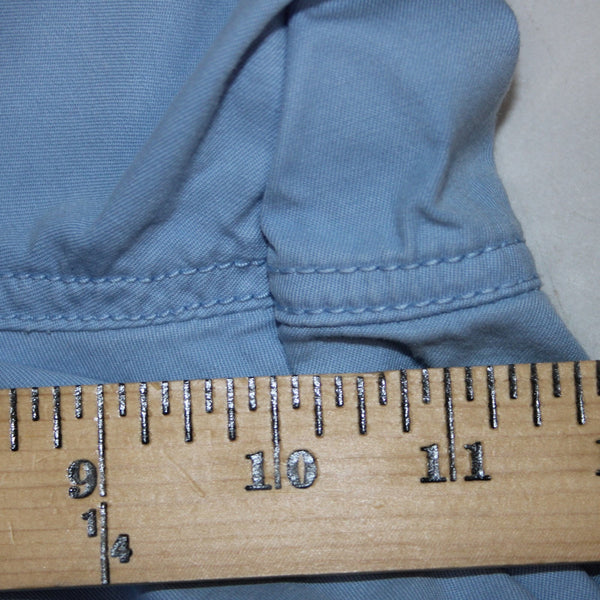 Robert Graham Shorts Sz 30 x 10 Light Blue Pockets Knee Length Cotton Shorts