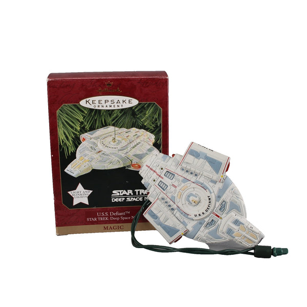 Hallmark Keepsake Ornament Star Trek USS Defiant Deep Space Untested