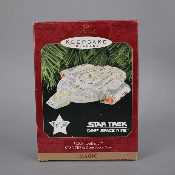 Hallmark Keepsake Ornament Star Trek USS Defiant Deep Space Untested