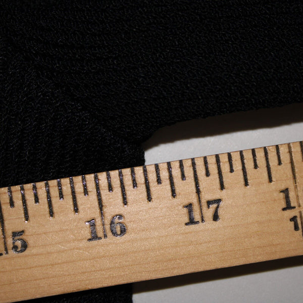 St John Evening For I Magnin Sz 8 Black Keyhole Neckline Santana Knit Dress