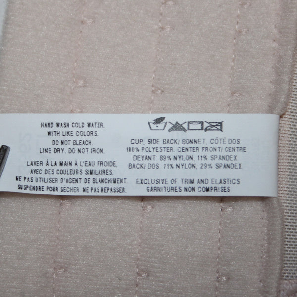 Bali Bra NEW $48 Minimizer Sz 40D Pink Wired Unpadded 100% Polyester Bra