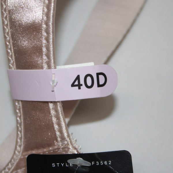 Bali Bra NEW $48 Minimizer Sz 40D Pink Wired Unpadded 100% Polyester Bra