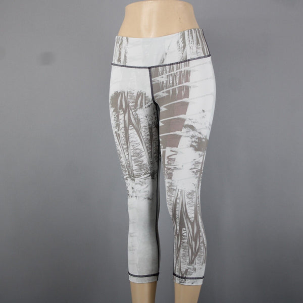 Vimmia Sz S x 20 White Brown Moss Green Amni Nylon Spandex Athleisure Pant