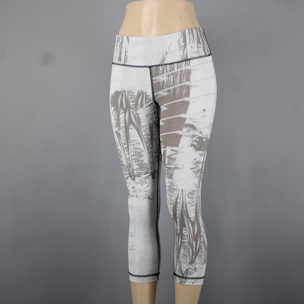 Vimmia Sz S x 20 White Brown Moss Green Amni Nylon Spandex Athleisure Pant