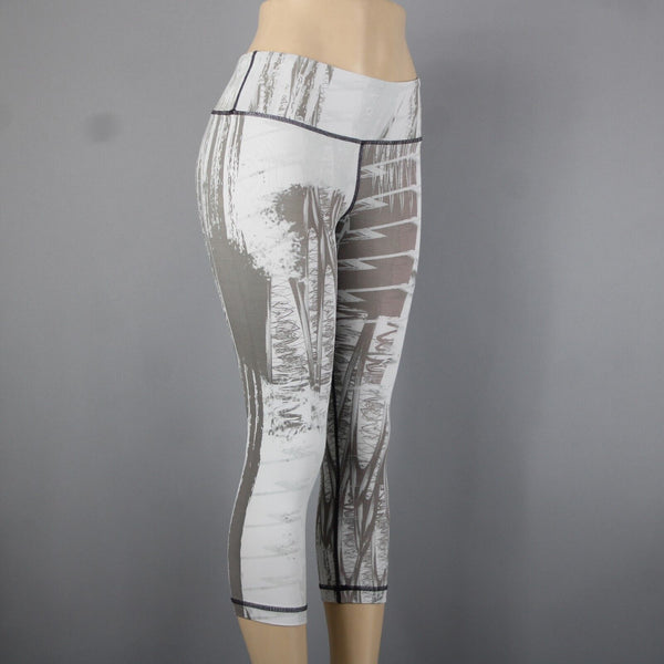 Vimmia Sz S x 20 White Brown Moss Green Amni Nylon Spandex Athleisure Pant