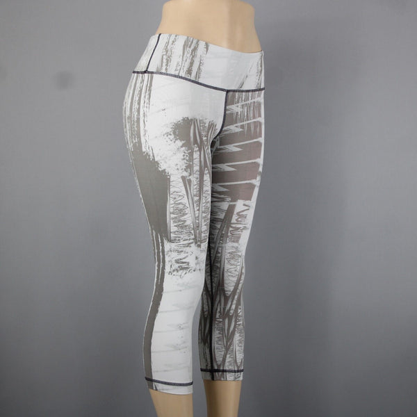 Vimmia Sz S x 20 White Brown Moss Green Amni Nylon Spandex Athleisure Pant