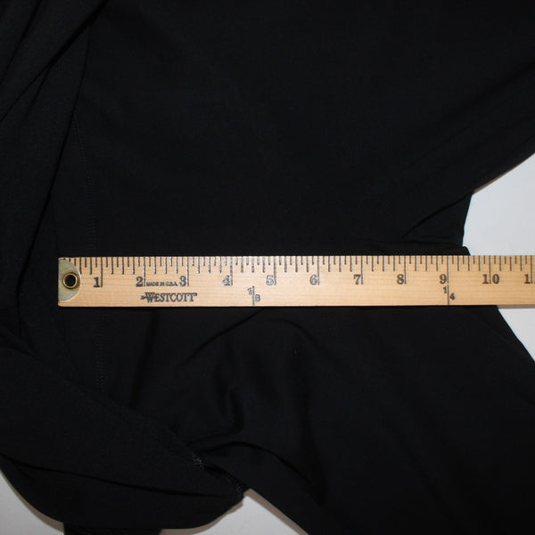 Cabi Pant Sz M x 29 Black Pull On Modal Cotton Spandex Skirted  Skort Pant