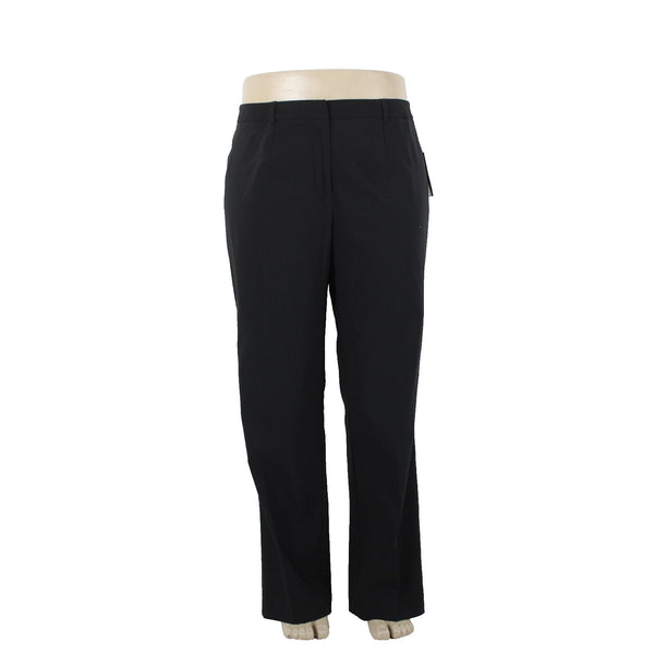 INC NEW $79 Sz 16W x 30 Black Pockets Cotton Lycra Spandex Casual Pant